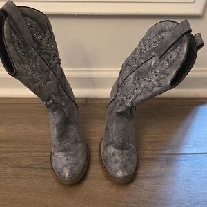 Very Volatile Los Angeles Heeled Boots with Studded Design